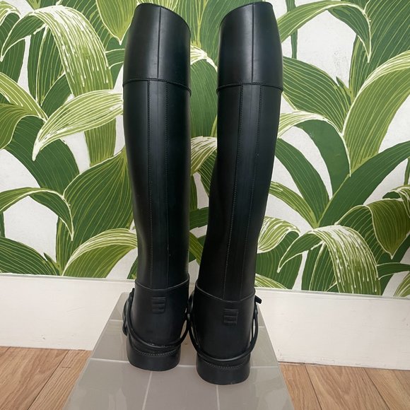 Givenchy Rubber Riding Rain Boots - Picture 3 of 4
